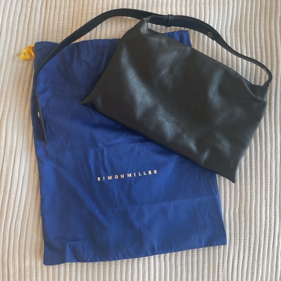 Simon Miller Black Leather Puffin Bag - Picture 9 of 9